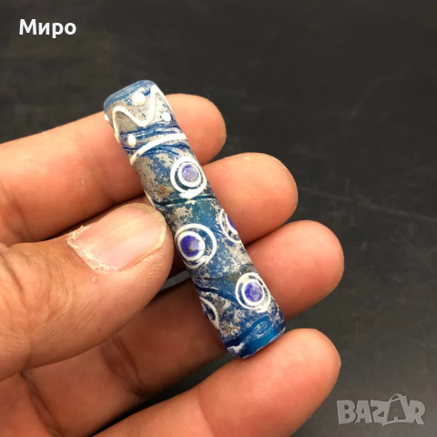 ФЪН ШУЙ РИСУВАНО СТЪКЛО СТАРА МЪНИСТА ТАЛИСМАН ПРОТИВ УРОКИ АМУЛЕТ, снимка 3 - Антикварни и старинни предмети - 44666318