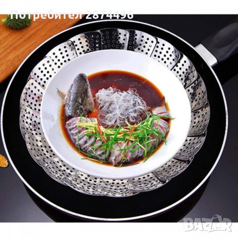 3033 Метален съд за готвене на пара, снимка 9 - Други стоки за дома - 35711539