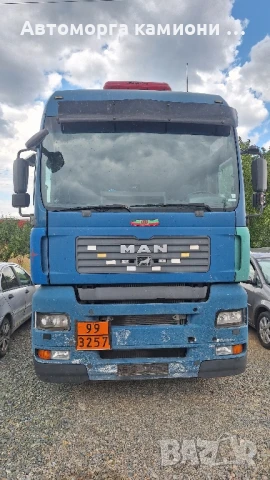 На части Man TGA 18.480 D28 с отделните глави 