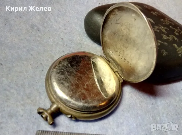 ПОСРЕБРЕН КОРПУС с КРАСИВО ОРНАМЕНТИРАН ЗАДЕН КАПАК от СТАР ШВЕЙЦАРСКИ ДЖОБЕН ЧАСОВНИК 49363, снимка 3 - Антикварни и старинни предмети - 48609738
