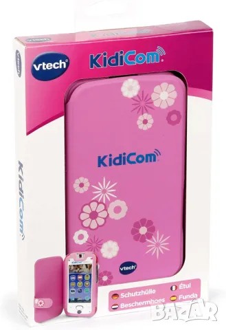 Пластмасов Калъф за Защита - VTech 401659 Kidicom Max Protection Case, Розов!