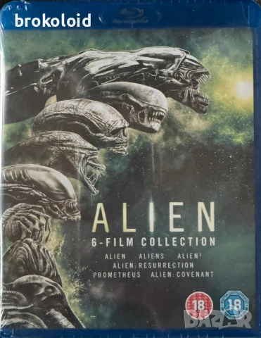 Alien Universe 6 film collection Пришълец 6 филма бокссет