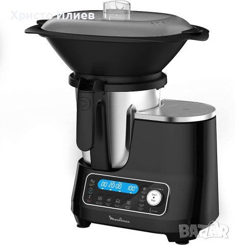 Moulinex HF4568 Click Chef Кухненски робот 28 функции 1400 W, снимка 6 - Кухненски роботи - 41039436