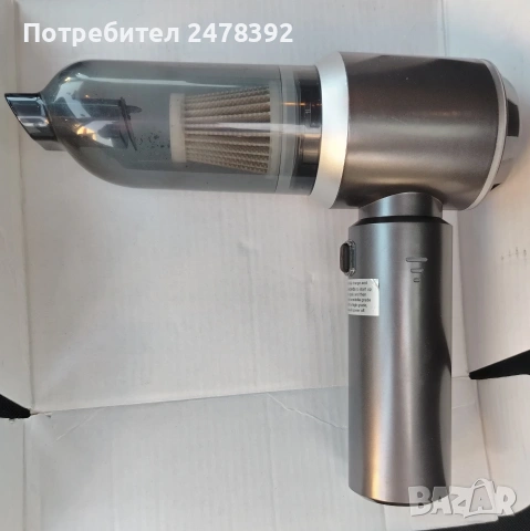 Преносима прахосмукачка / Wireless Portable Hand Held Vacuum Cleaner , снимка 2 - Прахосмукачки - 53652983