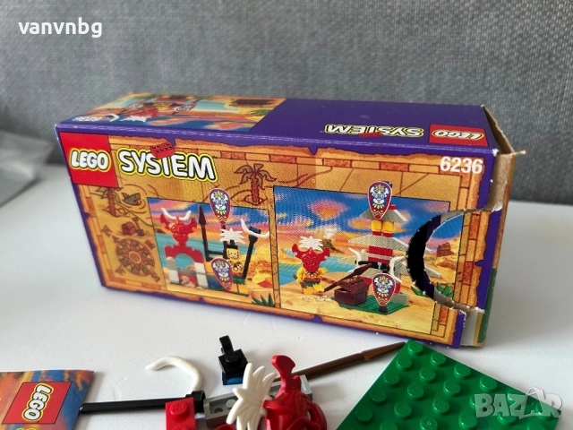 Lego Pirates 6236 King Kahuka, снимка 4 - Конструктори - 52207893