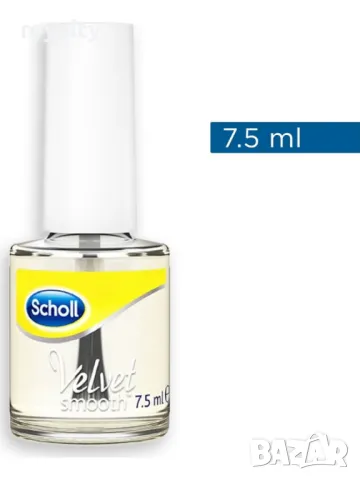 Oлио за грижа за ноктите 7.5 мл Scholl Velvet Smooth, снимка 3 - Продукти за маникюр - 49183436