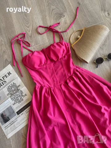 Стилна дамска рокля , снимка 2 - Рокли - 50393792