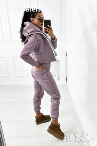 Kezzo Дамски моден комплект от три части, 2цвята , снимка 14 - Комплекти - 48795142