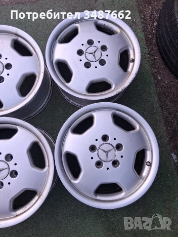 15цола за Мерцедес 7j×15 ет37 5×112 ц.66.6мм , снимка 3 - Гуми и джанти - 53829382