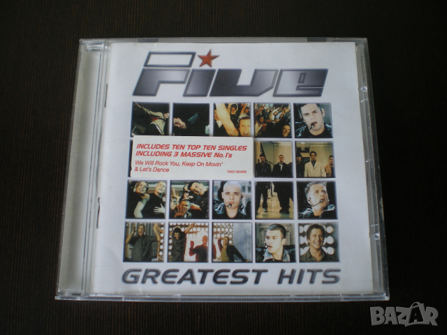 Five ‎– Greatest Hits 2002 CD, Compilation, Copy Protected, снимка 1 - CD дискове - 44783581