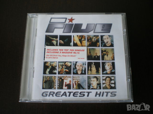 Five ‎– Greatest Hits 2002 CD, Compilation, Copy Protected, снимка 1