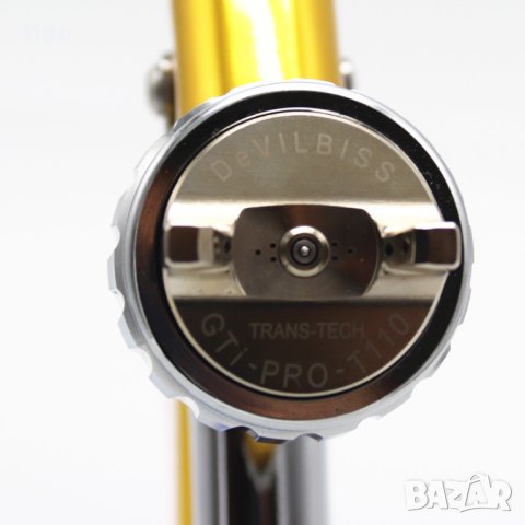 Пистолет за боядисване DeVILBISS GTi Pro Lite Gold 1.3mm, снимка 2 - Други инструменти - 44242542