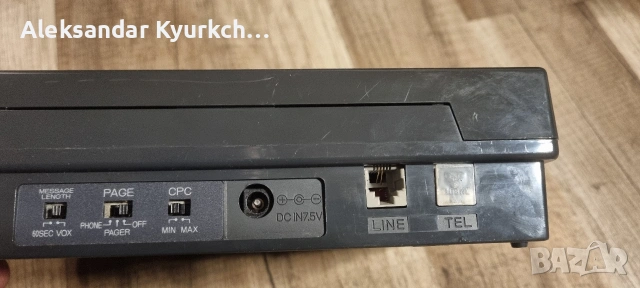 телефонен секретар Takacom AT-551., снимка 3 - Стационарни телефони и факсове - 53024679