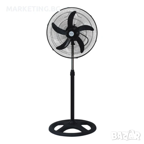 Вентилатор на стойка 18'' MUHLER FM-8140D 3в1, 70W, индустриален, на стойка, стена, под, снимка 2 - Вентилатори - 50457325