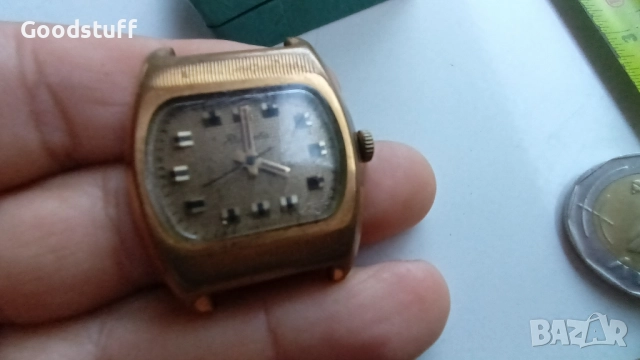 Часовник Ракета Ау10,Raketa Au10,с кутия ,работещ , снимка 10 - Мъжки - 51954385