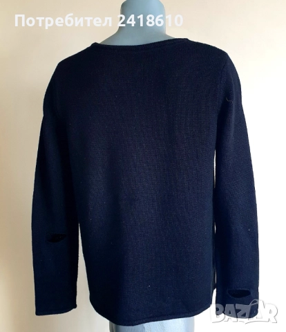 Pierre BALMAIN Wool Mens Size 48 - M  ОРИГИНАЛ! Мъжки Пуловер!, снимка 9 - Пуловери - 52276228