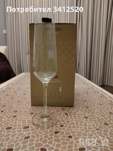 Crystal Bohemia, снимка 2 - Чаши - 52456379