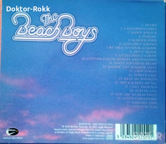 The Beach Boys – Live At Knebworth 1980 (2002, CD), снимка 4 - CD дискове - 42576345