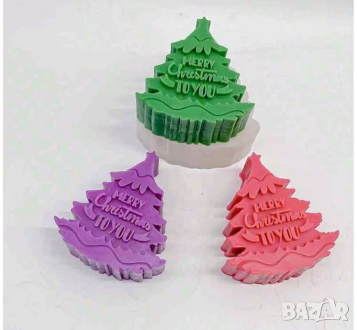 Молд коледна елха , снимка 2 - Форми - 51112896
