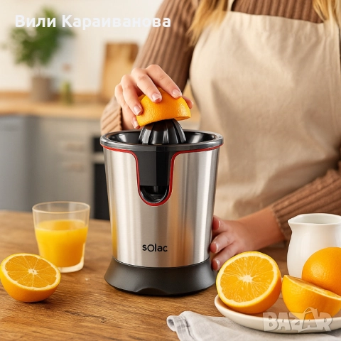 Сокоизстисквачка Solac Stillo 300, снимка 4 - Сокоизстисквачки и цитрус преси - 51537183