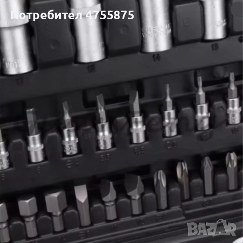 Куфар с инструменти 108 части - Гедоре., снимка 3 - Гедорета - 53721656