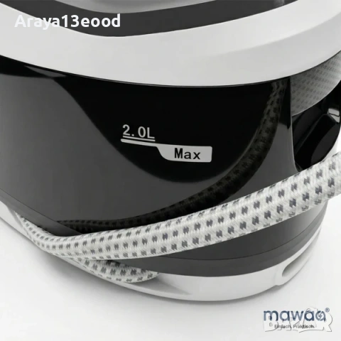 Парна станция mawaa® SteamForce – 2400W, 2-литров резервоар, Anti-Calc, снимка 5 - Ютии - 53762478