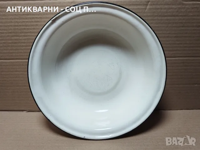 Стара Соц Руска Емайлирана Купа, Легенче. / НОМЕР 1922., снимка 3 - Антикварни и старинни предмети - 56156182