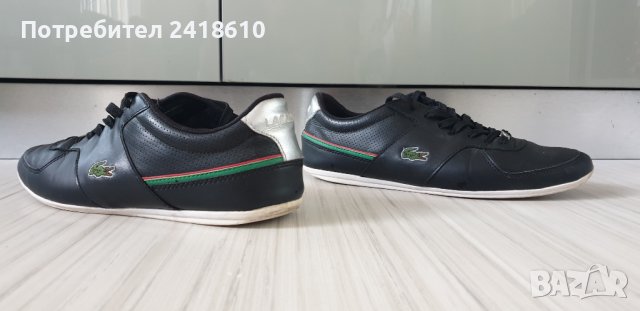 Lacoste Sport Leather UK 8 US 9 Mens Size 42/26.5см ОРИГИНАЛ! Мъжки спортни обувки!, снимка 7 - Спортни обувки - 41845686