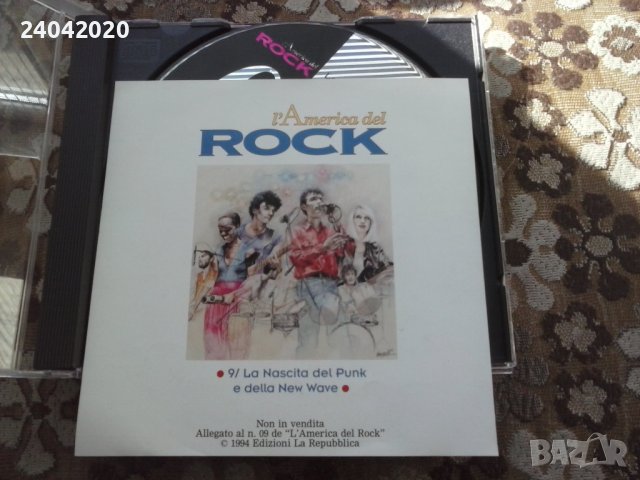 L'America Del Rock rock/punк/wave CD оригинален италиански диск