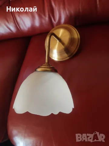 Продавам Аплик за стена винтидж , снимка 10 - Лампи за стена - 49653777
