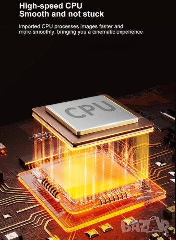 Мини Портативен 1680x1050 1080P Full HD LCD HDMI WiFi Miracast Мултимедиен Проектор Филми Мултимедиа, снимка 8 - Плейъри, домашно кино, прожектори - 41309499