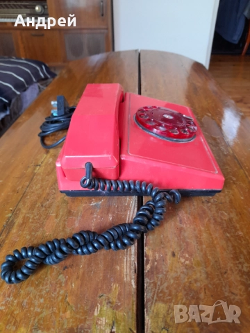 Стар телефон #18, снимка 2 - Антикварни и старинни предмети - 52228366