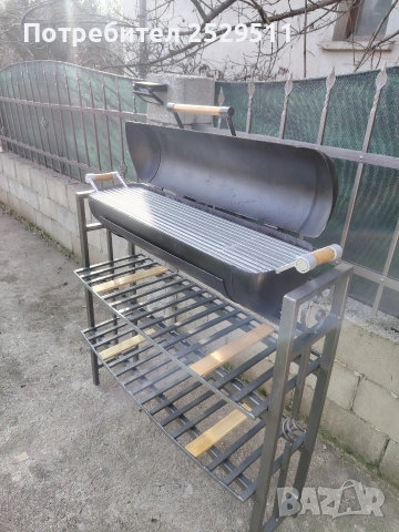 барбекю скара Нова с капак за опушване