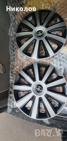 Тасове toyota 15 цола тойота 15 4бр., снимка 3 - Аксесоари и консумативи - 38681219