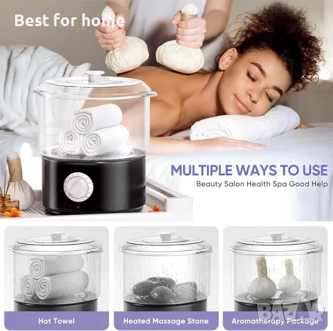  Уред за нагряване и стерилизация на кърпи Potue, снимка 7 - Други - 49772071