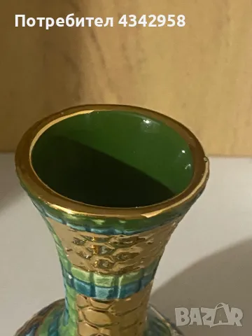 Мини ваза. Италия. Handmade., снимка 4 - Други ценни предмети - 50266164