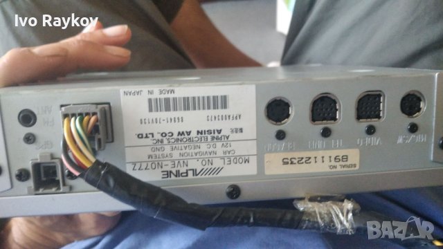 ALPINE, DVD za kola,NVE-N077Z, снимка 5 - Части - 41489735