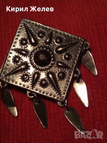 СРЕБРИСТА ВЪЗРОЖДЕНСКИ СТИЛ РЕТРО АРТ БРОШКА 4102, снимка 4 - Други - 30555083