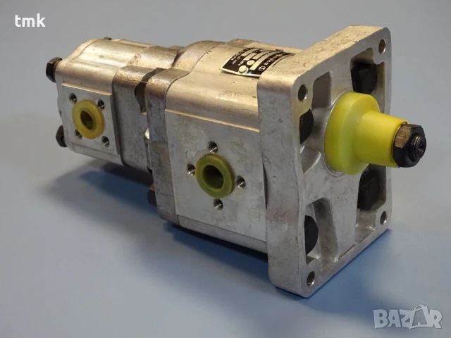 Хидравлична зъбна сдвоена помпа "Хидравлика"А25Х1/А0.60Х1 Hydraulic pump 175bar 1500min-1, снимка 2 - Резервни части за машини - 50939034