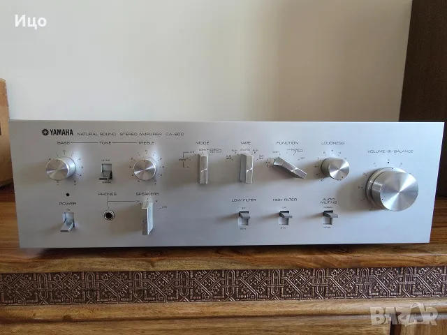 Усилвател Yamaha CA600, снимка 2 - Ресийвъри, усилватели, смесителни пултове - 56155009