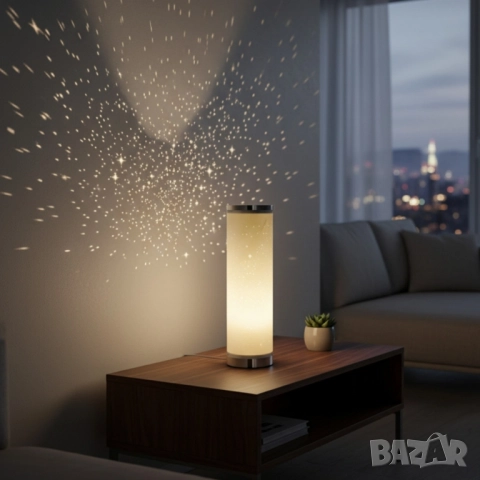 LED настолна лампа "Звезден ефект", снимка 3 - Лед осветление - 51832548