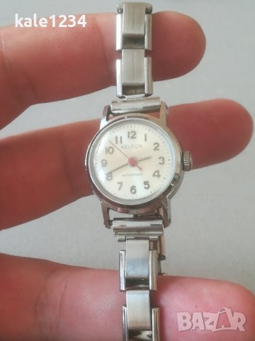 Дамски часовник KELTON. England. Vintage watch. Гривна. Механичен механизъм. , снимка 3 - Гривна - 41972022