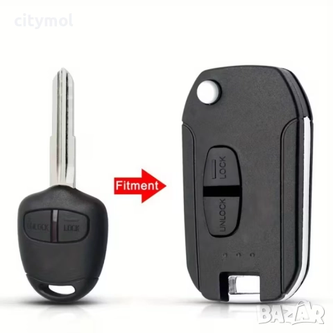 Модифицираща кутийка с 2 бутона и острие MIT11 за Mitsubishi Lancer Colt Evolution Grandis Outlander