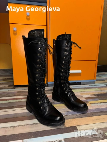 Дамски ботуши, снимка 2 - Дамски ботуши - 53276358