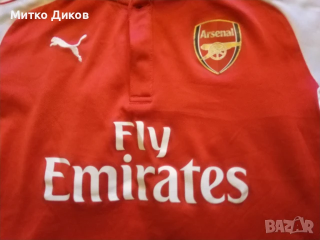 Арсенал маркова футболна тениска №17 Алексис размер Л юноши 152см , снимка 3 - Футбол - 51009148