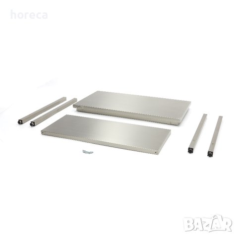 Работна маса от неръждаема стомана 1600 х 600 мм, снимка 4 - Обзавеждане на кухня - 41599584