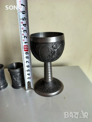 Лот Колекционерски Калаени Чаши, снимка 16 - Колекции - 53732032