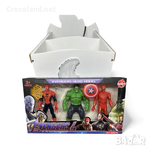 Комплект “Avengers 4: Endgame” – фигурки на супергерои, снимка 2 - Играчки за стая - 52776639