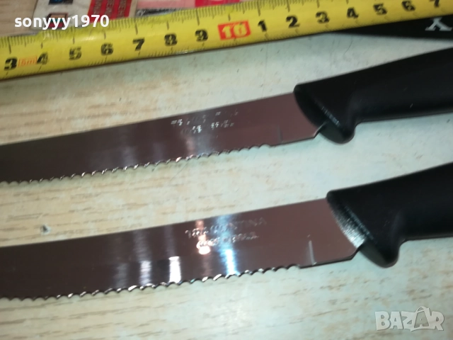 MADE IN BRAZIL-TRAMONTINA X2 KNIVES 0311252128, снимка 2 - Ножове - 52283004
