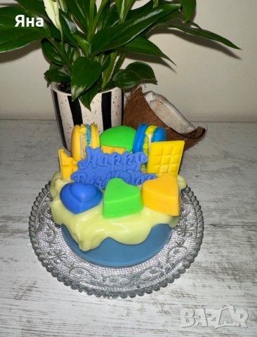 Ароматна торта-свещ 